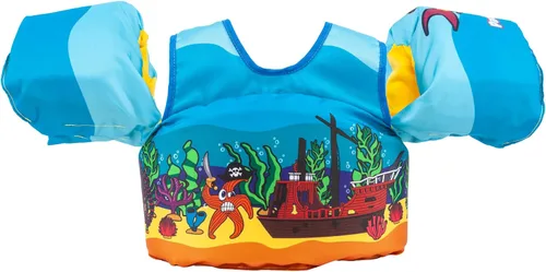 Body Glove Paddle Pals - Chaleco salvavidas para niños aprobado por la Guardia Costera para aprender a nadar PFD Tanque de peces