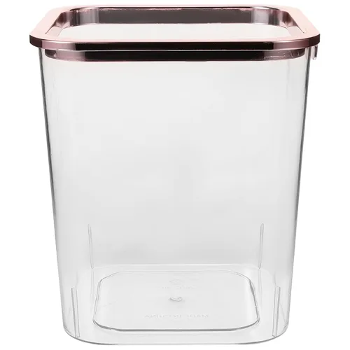 iplusmile Cubo de basura transparente de 7.87 x 7.08 x 7.08 pulgadas, portátil, para el hogar, dormitorio, oficina, baño, almacenamiento