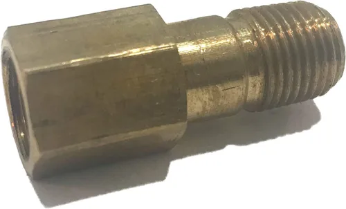 Miniatura 2 de Adaptador de extensión de latón de 1/8" de largo, 1-1/4" de largo, aprobado por D.O.T. (cantidad 10)