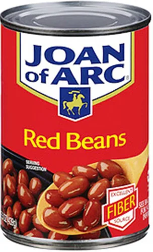Miniatura 22 de Joan of Arc Beans, Riñón rojo claro, sin sal añadida, 15.5 onzas (paquete de 12)