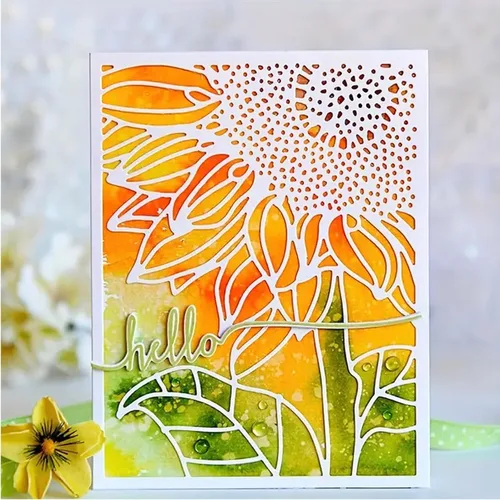 Miniatura 9 de Lapoo Troqueles de Corte de Metal con Marcos de Fondos 3D para Scrapbooking, Nuevos Troqueles de Corte DIY para Hacer Tarjetas de Álbum, Decoración