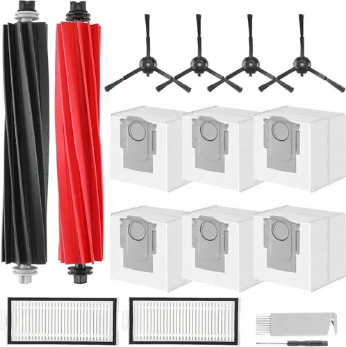 Miniatura 16 de VIEWALL Q7M5 - Kit de accesorios de repuesto para aspiradora robot Roborock Q7 M5/M5+, Q7 L5/L5+ Plus, 1 cepillo principal, 4 filtros HEPA, 4