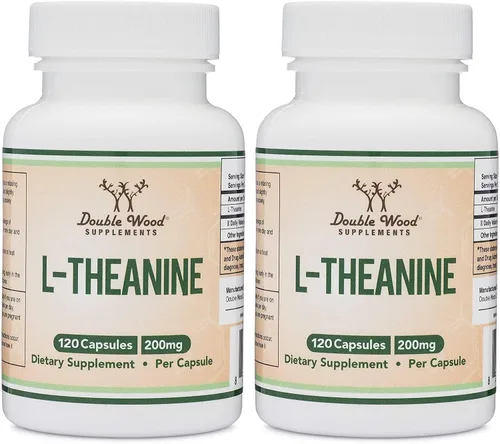 Miniatura 8 de L-Teanina 200mg de Doble Fuerza - Apoya la Respuesta de Sueño Saludable y Relajación - 120 Cápsulas (Probado por Terceros, Sin Gluten, Vegano)