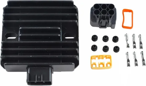 Miniatura 4 de RMSTATOR Repuesto para kit de volante mejorado + extractor de volante + estator + junta reguladora de voltaje Suzuki LTA 400 Eiger 4x4 Auto 2002-2007