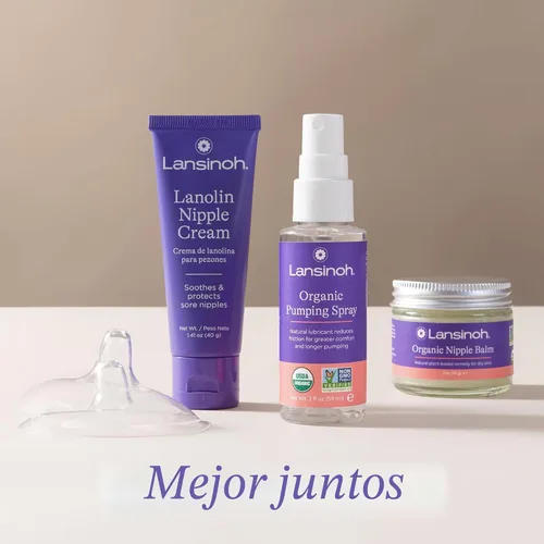 Miniatura 8 de Lansinoh Protectores de pezón de contacto para madres lactantes, ultrafinos, suaves y flexibles, de silicona de grado médico, diseñados para pezones
