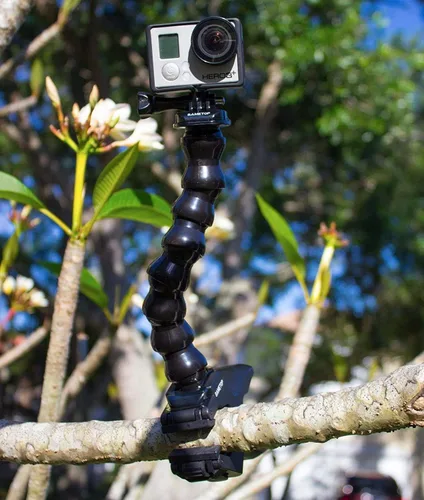 Miniatura 9 de Jaws soporte flexible con pinza, con cuello de cisne adaptable para cámaras Gopro Hero 5, 4, Session, 3+, 3, 2, 1