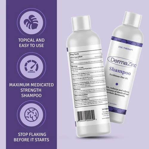 Miniatura 3 de Champú DermaZinc 8 oz