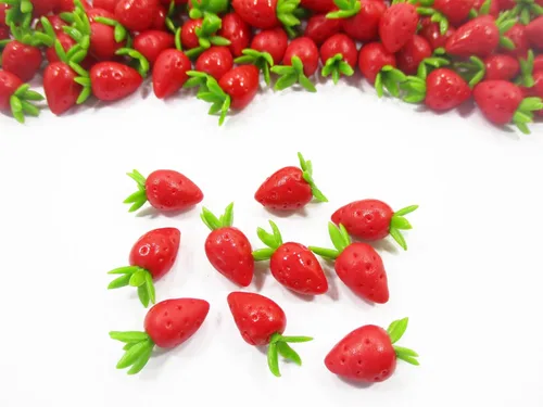 Miniatura 3 de Lote 20 Muñecas Frescas Sueltas Frescas Casa Miniaturas Alimentos Fruta Suministro 12781