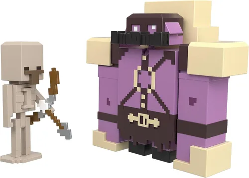 Miniatura 4 de Mattel Minecraft - Leyendas Pigmadillo vs esqueleto