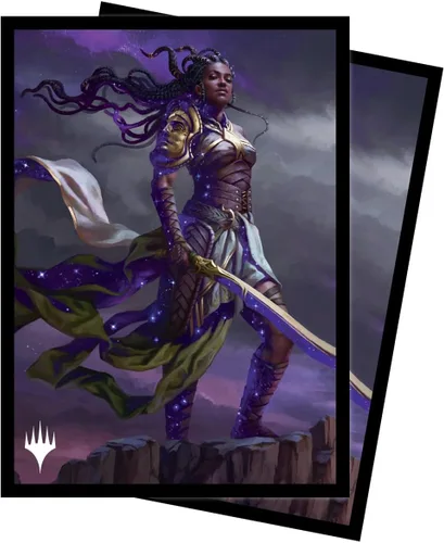 Miniatura 4 de Ultra PRO - Fundas para tarjetas MTG Commander Masters de tamaño estándar de 100 unidades - Gisela, Blade of Goldnight Artwork, acabado mate