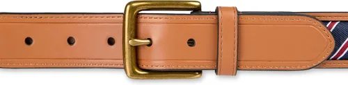 Miniatura 32 de Tommy Hilfiger Men's Fabric Inlay Casual Belt with Classic Harness Buckle