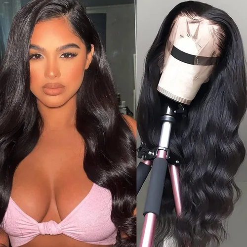 Miniatura 33 de SENSAIRUITE Peluca Rizada Ombré con Reflejos Rubio Miel Peluca con Diadema Cabello Humano 12 Pulgadas Onda Profunda Densidad 180% Pelucas