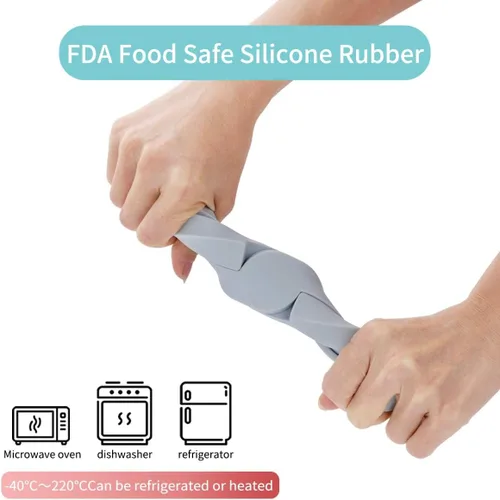 Miniatura 5 de Paquete de 3 salvamanteles plegables de silicona resistentes al calor, salvamanteles plegables para ollas y sartenes calientes, antideslizantes