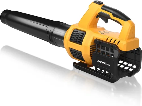Miniatura 8 de HEINPRO Soplador de hojas inalámbrico compatible con batería Dewalt 20V Max 400CFM, soplador de hojas eléctrico inalámbrico, velocidad variable