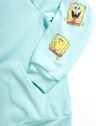 Miniatura 4 de Nickelodeon Mens SpongeBob and Patrick Fleece Sweatshirt Men and Womens Unisex Pullover Hoodie (Size S-XL)