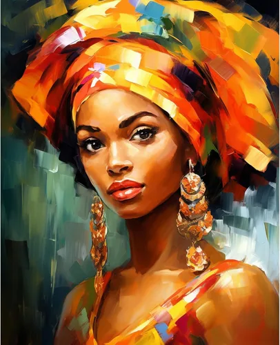 Miniatura 29 de Tucocoo Pintura por números para adultos, kits de pintura al óleo digital sobre lienzo con pinceles y pigmento acrílico, hermoso retrato de niña