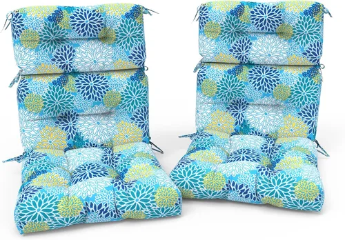 Miniatura 21 de Cojines Adirondack para sillas de patio con respaldo alto para exteriores, cojines Adirondack para jardín, porche, uso en sillas de oficina en casa
