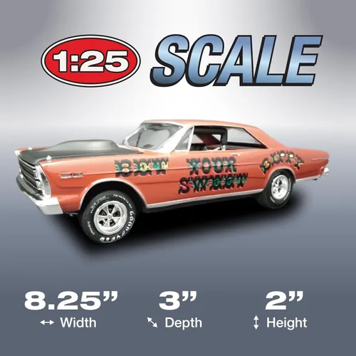 Miniatura 4 de AMT 1966 Ford Galaxie Sweet Bippy - Kit de modelo a escala 1:25