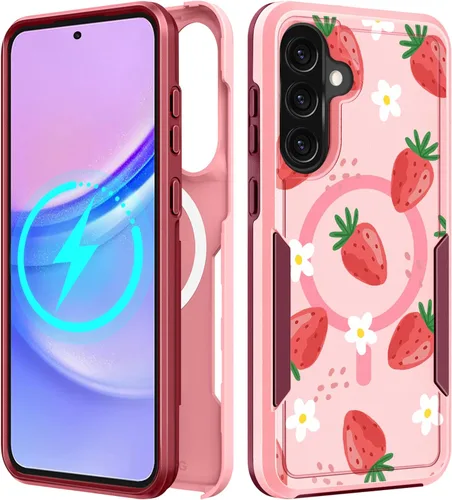 Miniatura 105 de Funda para Moto G 5G 2024 – Compatible con MagSafe para mujeres y niñas, bonita funda protectora magnética para teléfono, diseño femenino Kawaii