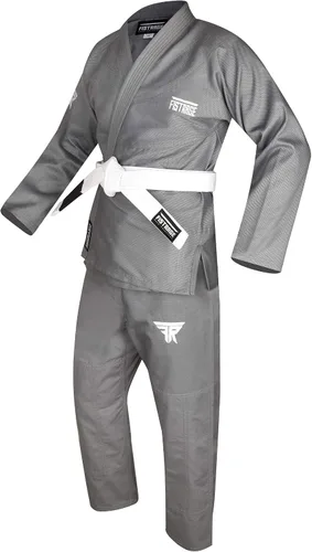 Miniatura 2 de FISTRAGE Jiu Jitsu Gi Patch BJJ - Suite brasileña para hombres y mujeres, uniforme de MMA con cinturón
