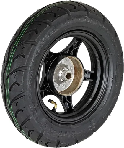 Miniatura 4 de RedCap Rueda trasera de 10 pulgadas y neumático de 3.5-10 para scooter de 50 cc con freno de tambor GY6 QMB139 Sunny TaoTao Vitacci Amigo Milano