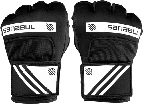 Miniatura 2 de Sanabul Vendas de mano de boxeo de gel para hombres y mujeres Muay Thai MMA Kickboxing Quick Wraps Guantes interiores de boxeo Protección