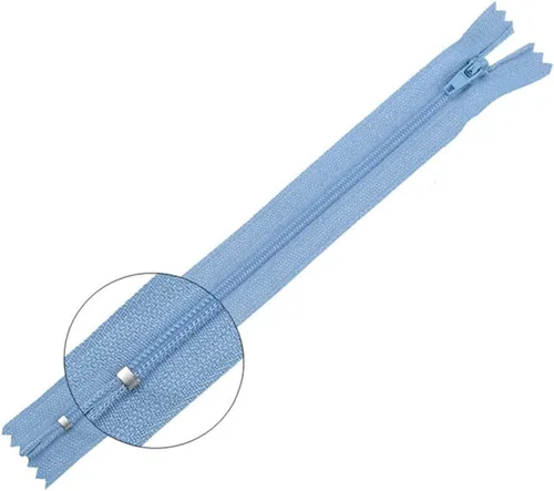 Miniatura 21 de Cierre de tela, 10 cremalleras de nailon para manualidades de costura a medida, cremalleras de nailon, para coser de 3 a 24 pulgadas, para coser