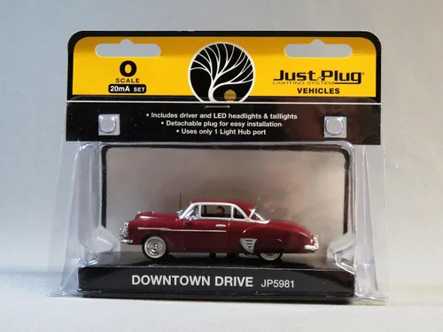 Miniatura 2 de Woodland Scenics O Scale Just Plug Vehicle, Downtown Drive