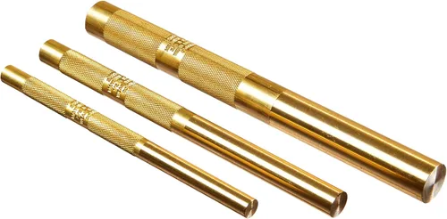 Miniatura 10 de Mayhew Pro 25076 punzón botador de latón moleteado de 1/2 pulgadas