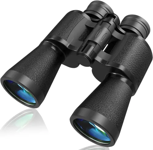 Binoculares de 30 x 50 para adultos, prismáticos profesionales compactos de alta potencia para observación de aves, caza, deportes, conciertos,
