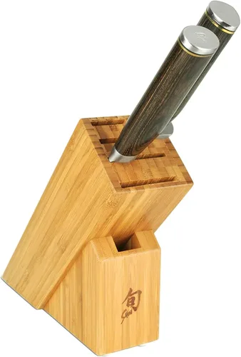 Shun Premier - Juego de 3 piezas Build-A-Block, incluye cuchillo de chef de 8 pulgadas, acero y bloque de afilado, juego de cuchillos japoneses