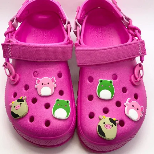Miniatura 4 de Lindos dijes de cocodrilo de animales para adolescentes y niñas, paquete de 81622 unidades, dijes de Crocs para niños y niñas, dijes de zapatos