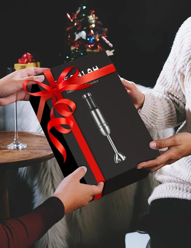 Miniatura 9 de 1000W Potente Batidora de Inmersión de Mano, Nueva Actualización de 2025, Batidora de Mano con 25 Velocidades, Mezclador de Mano con Cable Negro