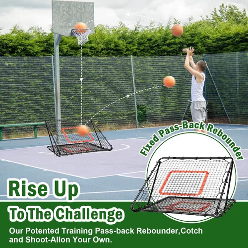 Miniatura 5 de BaseGoal Baseball and Softball Rebounder Net,Baseball Rebounder,Volleyball Rebounder,Pitch Back Net,Multi-Sport Training Rebound Screen,with