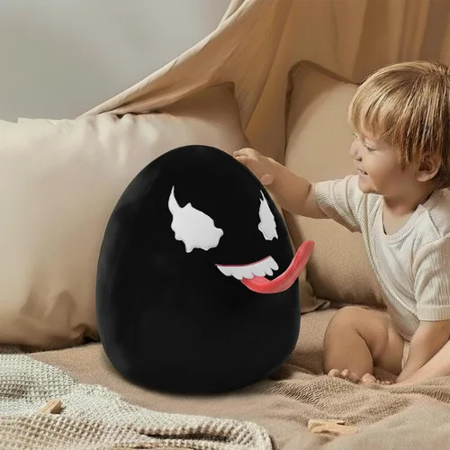 Miniatura 7 de Global Park Juguetes de peluche de Veneno de 17 pulgadas, almohada de peluche de animal con lengua elástica, regalo para niños y niñas