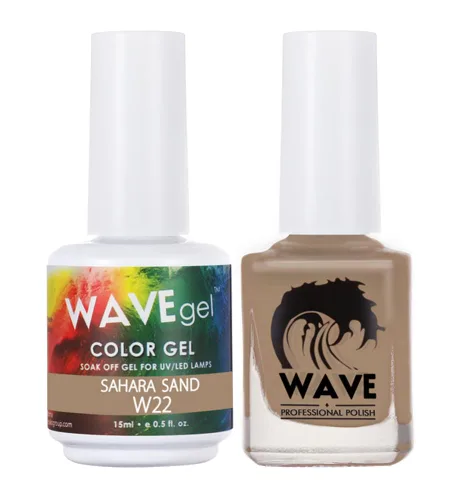 Miniatura 30 de WAVEGEL - Juego dúo de gel y esmalte de uñas a juego - Colección Simplicity - #P109 Blizzard I 0.5 onzas
