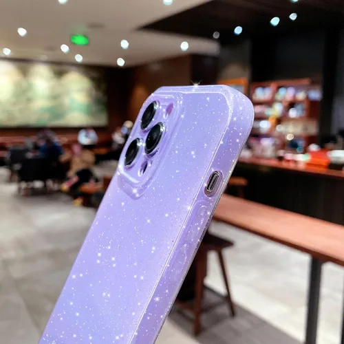 Miniatura 6 de OWLSTAR Funda compatible con iPhone 13 Pro de 6.1 pulgadas, bonita funda delgada con purpurina, funda protectora brillante para mujeres y niñas