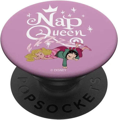Miniatura 6 de Disney Wreck It Ralph 2 Comfy Princess Nap Queen PopSockets MagSafe PopGrip para iPhone