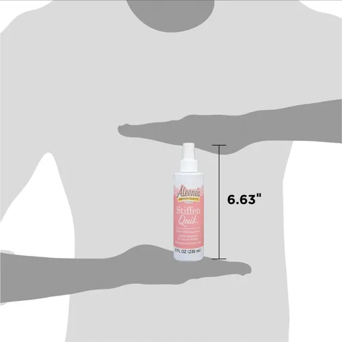 Miniatura 9 de Aleene's 15581 Stiffen-Quick - Espray de refuerzo de tela (8 onzas), Versión original, el empaque puede variar