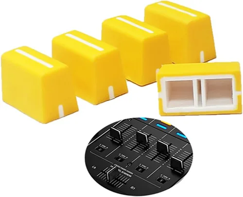 Miniatura 6 de 5 piezas Perillas de Atenuador Universales de Repuesto Tapa de Atenuador Deslizador para Controlador de DJ Mezclador Consola Pioneer Pioneer