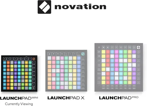 Miniatura 3 de Novation Launchpad Mini [MK3] - Controlador portátil MIDI de 64 almohadillas, controlador de rejilla USB para actuaciones Ableton Live y Logic Pro