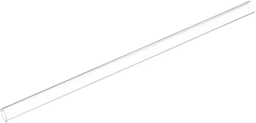 Miniatura 22 de uxcell 2 tubos rígidos transparentes de 0.157 in (5/32 pulgadas) de diámetro interior x 0.236 in de diámetro exterior x 1 pie de longitud tubo