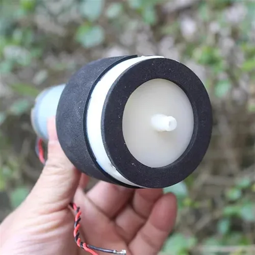 Miniatura 4 de DC 12V 15LPM Gran Flujo Alta Presión 555 Bomba de aire de vacío Bomba de diafragma de succión de presión negativa DIY Packer Inflador