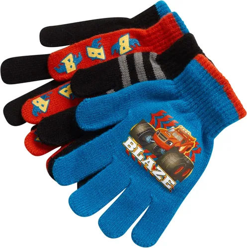 Miniatura 4 de Nickelodeon Paquete de 4 manoplas o guantes para niños Paw Patrol y Blaze (niñosniños pequeños)