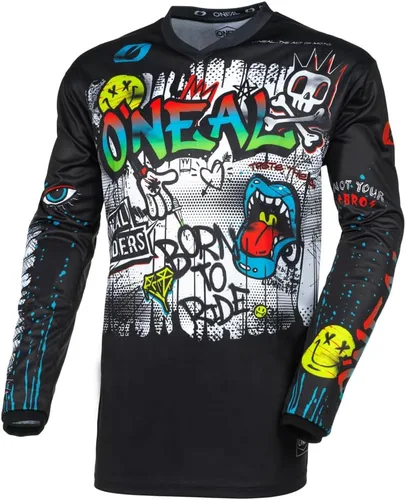 Miniatura 3 de MX Outfit O'Neal Element Rancid - Juego de pantalón y camisa para motocross en color neón, para niños/juveniles, conjunto de equipo de motocross