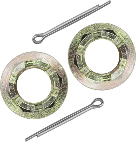 Miniatura 6 de Caltric Tuerca de castillo para rueda delantera o trasera compatible con Arctic Cat Prowler HDX 700 XT 2011-2015 2X