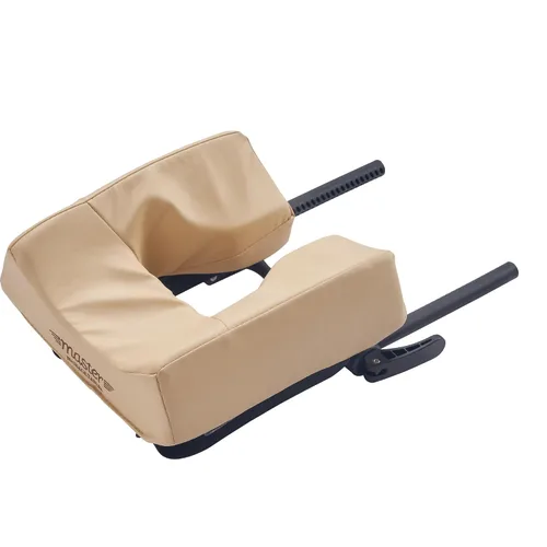 Miniatura 3 de Master Massage ED-Deluxe - Cuna facial de tamaño universal para mesa de masaje, reposacabezas de cama de salón, soporte de cojín ajustable de 6