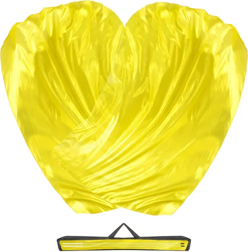Miniatura 7 de Baisdan Banderas de adoración de 55 pulgadas para adolescentes, bandera de baile de alabanza para principiantes, banderas de iglesia con varillas