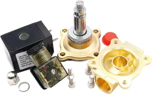 Miniatura 6 de AC110V 220V 380V DC12V 24V,G1/2" to G2", solenoid valve, water valve, air/oil valve, normally closed(1",DC12V_NBR 80 CELSIUS)