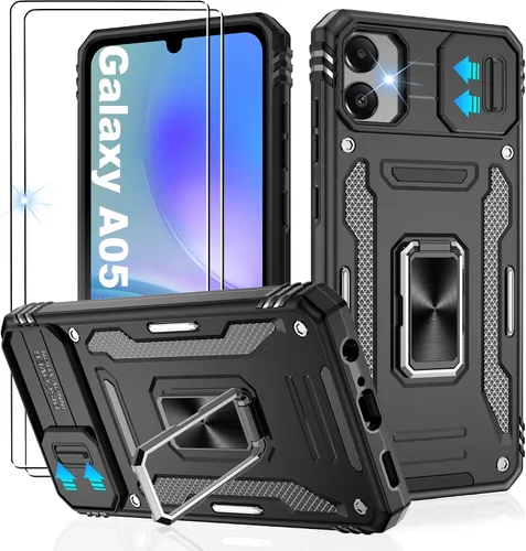 Miniatura 209 de Gritup para Samsung Galaxy S22 Funda con protectores de pantalla HD de 2 paquetes y cubierta deslizante para la cámara, protección contra caídas